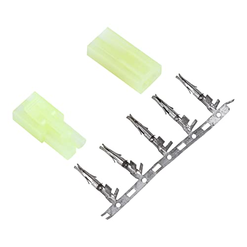 Pwshymi Praktischer Mini-Stecker. Langlebiger Mini-Buchsenstecker für Modellflugzeug-RC-Flugzeugzubehör von Pwshymi