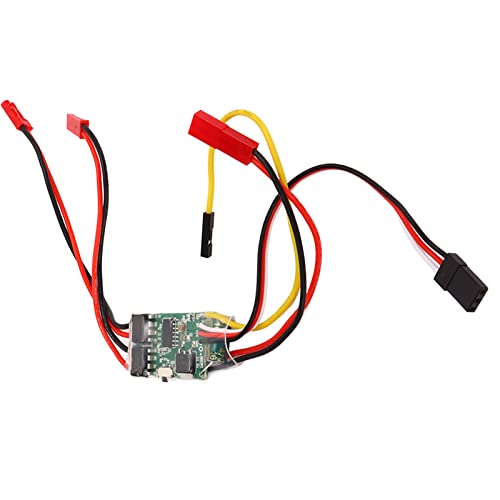 Pwshymi RC-Bürstenmotor, Bidirektionaler Gebürsteter ESC 2S-3S Lipo 5A RC Zweiwege-Geschwindigkeitsregler mit Überhitzungsschutz, für RC-Modellboote, Panzer Ersatzteile für Pwshymi RC-Bürstenmotor, Bidirektionaler Gebürsteter ESC 2S-3S Lipo 5A RC Zweiwege-Geschwindigkeitsregler mit Überhitzungsschutz, für RC-Modellboote, Panzer Ersatzteile für von Pwshymi