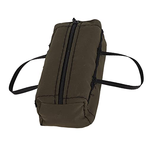 RC 1/10 -Gepäcktasche, Realistisches -Stoffmaterial mit RC-Zubehör für 1/10 Kletterauto (wie SCX10, D90 usw.) (Dunkelgrün) von Pwshymi