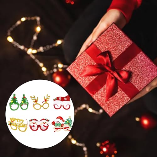 Pyasuye Eyewear Set Mit Festlicher Party Mit Waschbarem Design Für Weihnachtsfeierlichkeiten Und Familienversammlungen Leichte Eyewear von Pyasuye