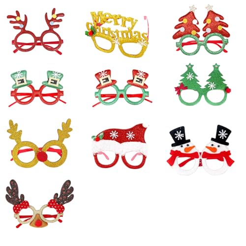 Pyasuye Eyewear Set Mit Festlicher Party Mit Waschbarem Design Für Weihnachtsfeierlichkeiten Und Familienversammlungen Leichte Eyewear von Pyasuye