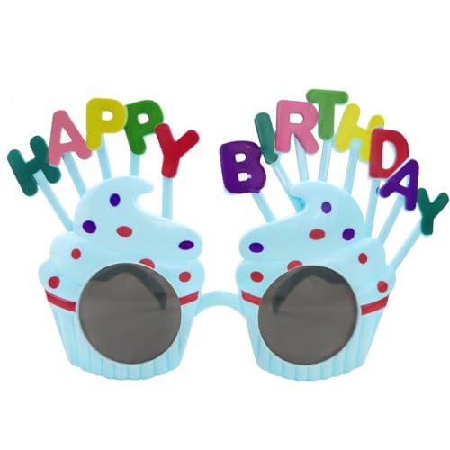 Pyasuye Launische Kuchen Design Party Brillen Für Erwachsene Und Kinder Brillen Eigentum Perfekt Für Innenräume Freien Freien Feier Urlaubsfeier Eyewear Property von Pyasuye