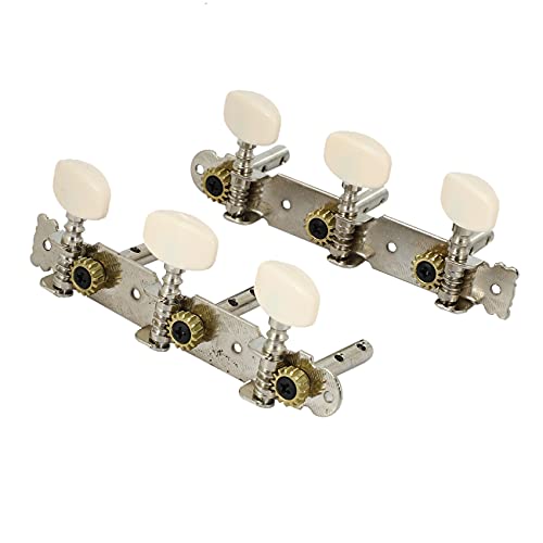 Pyatofly 2 Stück Akustische Klassische Gitarre Set Tuning Pegs Tuner für Köpfe von Maschinen von Pyatofly