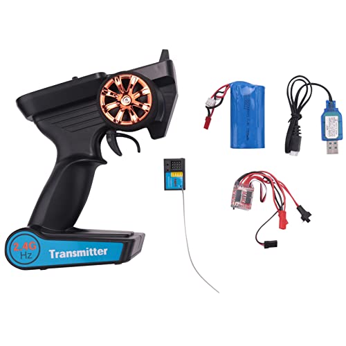 Pyatofly 2.4G CH3 Sender Kit Empfänger ESC Set Batterie für C14 C24 MN D90 MN99S Upgrade-Teile für RC Pyatofly 2.4G CH3 Sender Kit Empfänger ESC Set Batterie für C14 C24 MN D90 MN99S Upgrade-Teile für RC von Pyatofly
