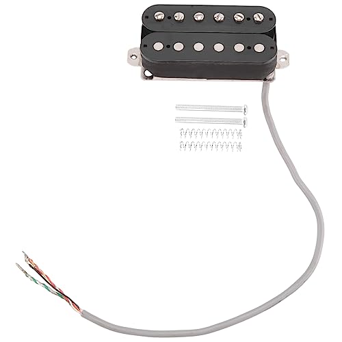 Pyatofly E-Gitarre Humbucker Pickups Neck Alnico V Pickup Schwarz von Pyatofly