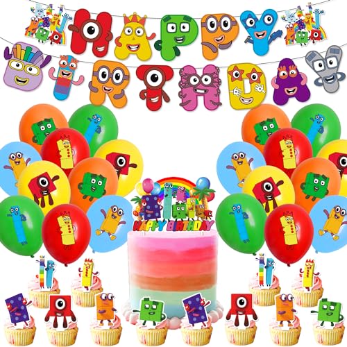 Zahl Geburtstag Party Dekorationen Blöcke Party Supplies Banner Luftballons Kuchen Topper Cupcake Topper Kuchen Dekorationen Zahl Geburtstag Party Dekorationen Blöcke Party Supplies Banner Luftballons Kuchen Topper Cupcake Topper Kuchen Dekorationen von Pyeunglloon