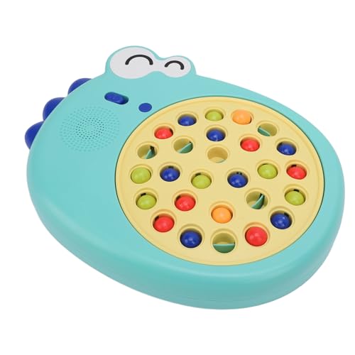 Pyhodi Dinosaurier Perlen -Puzzle -Kopierstäbchen -Trainingsmaschinen -Tiertrainer für Babys, Fördern Frühes Bildung, Einfaches Lerngerät mit Lustigem Design, Ideal für (Green) von Pyhodi