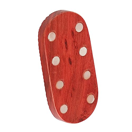 Pyhodi Fidget Slider, Mutifuktionale Mini -Lustige Entsspiespielugugonholz Stressabbau Gravierte Fingerspitzen Zappel Slider Spielzug Hand Spinner Office Fidget Toys Magnet (Unbegrenzte Wasserwellen) von Pyhodi