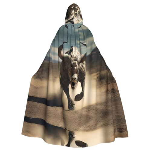 PYJWYFMY Kapuzenumhang mit Kapuze, Motiv: Läufer und Stier, Totenkopf, Unisex, für Erwachsene, Samt-Umhang für Halloween, Robe, Weihnachten, Cosplay-Kostüme PYJWYFMY Kapuzenumhang mit Kapuze, Motiv: Läufer und Stier, Totenkopf, Unisex, für Erwachsene, Samt-Umhang für Halloween, Robe, Weihnachten, Cosplay-Kostüme von Pyjwyfmy