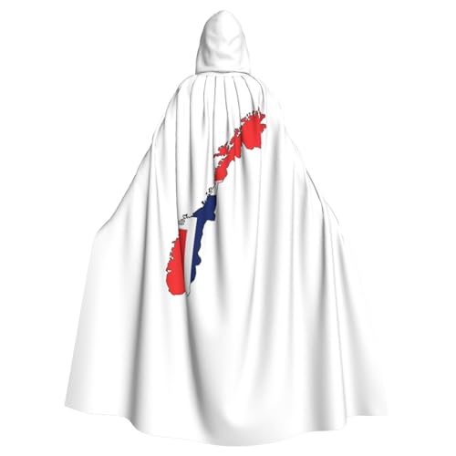PYJWYFMY Kapuzenumhang mit norwegischer Flagge, Unisex, Erwachsene, Samt-Umhang für Halloween, Robe, Weihnachten, Cosplay-Kostüme PYJWYFMY Kapuzenumhang mit norwegischer Flagge, Unisex, Erwachsene, Samt-Umhang für Halloween, Robe, Weihnachten, Cosplay-Kostüme von Pyjwyfmy