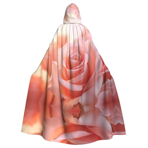PYJWYFMY Kapuzenumhang mit romantischem Rosen-Druck, Unisex, für Erwachsene, Samt-Umhang für Halloween, Robe, Weihnachten, Cosplay-Kostüme PYJWYFMY Kapuzenumhang mit romantischem Rosen-Druck, Unisex, für Erwachsene, Samt-Umhang für Halloween, Robe, Weihnachten, Cosplay-Kostüme von Pyjwyfmy