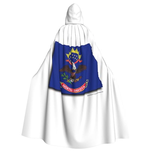 PYJWYFMY North Dakota Umhang mit Kapuze und Landkarte, Unisex, Erwachsene, Samt-Umhang für Halloween, Robe, Weihnachten, Cosplay-Kostüme PYJWYFMY North Dakota Umhang mit Kapuze und Landkarte, Unisex, Erwachsene, Samt-Umhang für Halloween, Robe, Weihnachten, Cosplay-Kostüme von Pyjwyfmy