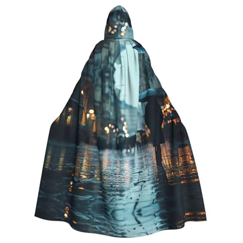 PYJWYFMY Sadness Stormy Day Regenschirme, bedruckt, Unisex, Erwachsene, Kapuzenumhang, Samt-Umhang für Halloween, Robe, Weihnachtsumhang, Cosplay-Kostüme PYJWYFMY Sadness Stormy Day Regenschirme, bedruckt, Unisex, Erwachsene, Kapuzenumhang, Samt-Umhang für Halloween, Robe, Weihnachtsumhang, Cosplay-Kostüme von Pyjwyfmy