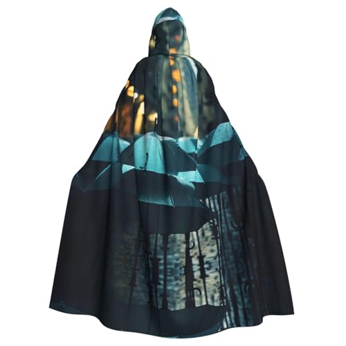 PYJWYFMY Sadness Stormy Day Regenschirme, bedruckt, Unisex, Erwachsene, Kapuzenumhang, Samt-Umhang für Halloween, Robe, Weihnachtsumhang, Cosplay-Kostüme PYJWYFMY Sadness Stormy Day Regenschirme, bedruckt, Unisex, Erwachsene, Kapuzenumhang, Samt-Umhang für Halloween, Robe, Weihnachtsumhang, Cosplay-Kostüme von Pyjwyfmy