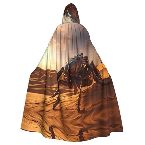 PYJWYFMY Skorpion-Aufdruck, Unisex, Erwachsene, Kapuzenumhang, Samt-Umhang für Halloween, Robe, Weihnachtsumhang, Cosplay-Kostüme PYJWYFMY Skorpion-Aufdruck, Unisex, Erwachsene, Kapuzenumhang, Samt-Umhang für Halloween, Robe, Weihnachtsumhang, Cosplay-Kostüme von Pyjwyfmy