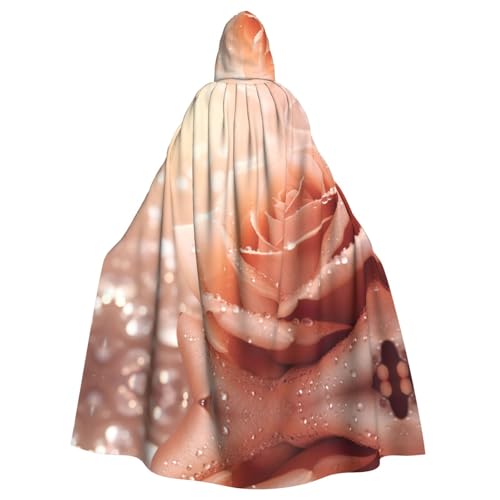 PYJWYFMY Umhang mit Kapuze und Samtumhang für Erwachsene, rotgoldener Glitzer-Druck, Unisex, für Halloween, Robe, Weihnachten, Cosplay-Kostüme PYJWYFMY Umhang mit Kapuze und Samtumhang für Erwachsene, rotgoldener Glitzer-Druck, Unisex, für Halloween, Robe, Weihnachten, Cosplay-Kostüme von Pyjwyfmy