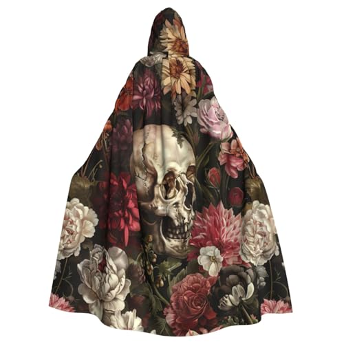 PYJWYFMY Umhang mit Kapuze und Totenkopf-Motiv, Unisex, für Erwachsene, Samt-Umhang für Halloween, Robe, Weihnachten, Cosplay-Kostüme PYJWYFMY Umhang mit Kapuze und Totenkopf-Motiv, Unisex, für Erwachsene, Samt-Umhang für Halloween, Robe, Weihnachten, Cosplay-Kostüme von Pyjwyfmy
