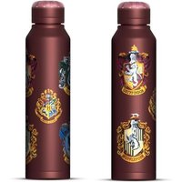 Harry Potter (colourful Crest) Slim Metal Drinks Bottle von Pyramid Europe GmbH