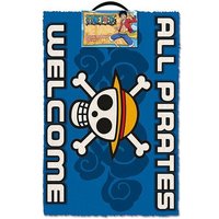 One Piece All Pirates Welcome Doormat One Piece All Pirates Welcome Doormat von Pyramid Europe GmbH