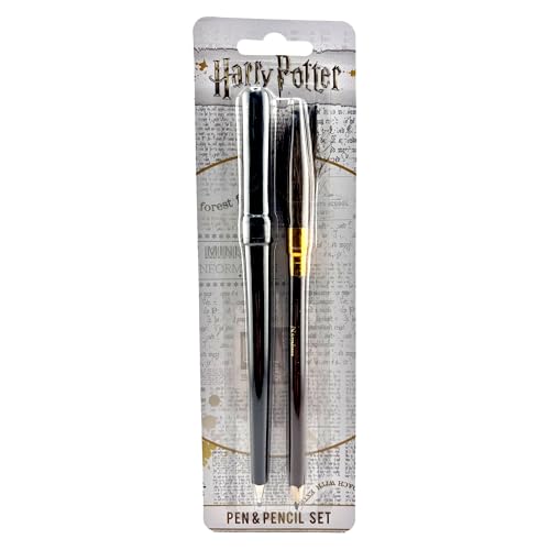 HARRY POTTER (WAND) PEN & PENCIL SET, 1 stück (1er Pack) von Pyramid International