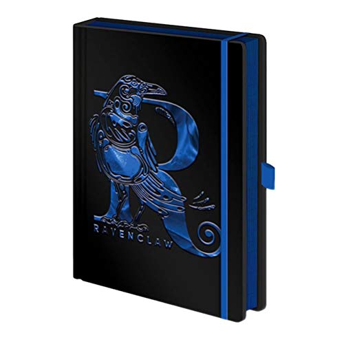 HARRY POTTER Notizbuch (Ravenclaw Design) A5 Notizbuch und Journal mit Glanzprägung - Offizielles Merchandise von Pyramid International