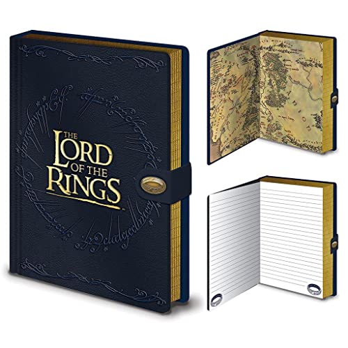 Herr der Ringe Notizbuch, A5 Premium Tagebuch/Notizbuch - Offizielles Lizenzprodukt Herr der Ringe Notizbuch, A5 Premium Tagebuch/Notizbuch - Offizielles Lizenzprodukt von Pyramid International