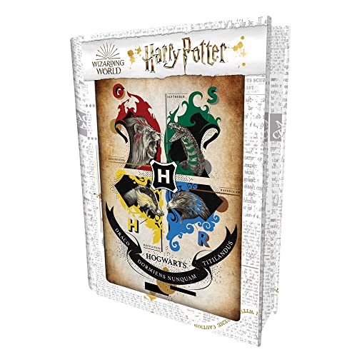 PRIME 3D PUZZLES, Puzzle mit Lentikulardose 4 Häuser von Harry Potter von Pyramid International