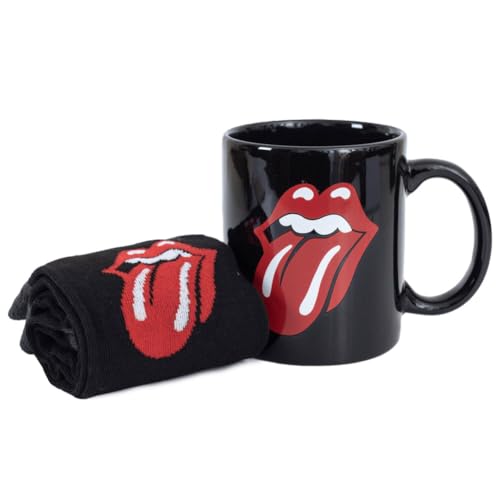 PYRAMID Rolling-Stones-Tasse Und Sockenset von Pyramid