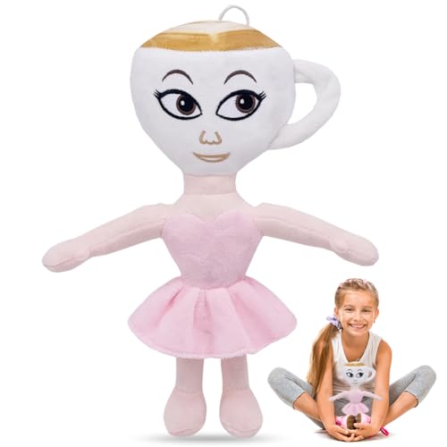 PyrrlicToy Cappuccino Plüschtiere Spielzeug, Spiele Plushies Italian Brain Stofftier Plüschtier, Spiele Plüschpuppe Cappuccino Spiele Charakter Puppen für Fans（30 cm） von PyrrlicToy