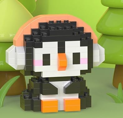 PyrrlicToy Mini Tiere Bausteine Set, 4 Tiere Konstruktionsspielzeug, Penguin Elefanten Koala Waschbär Building Block, Nano Micro Mini Bausteine DIY Spielzeug für Kinder ab 3 Jahren PyrrlicToy Mini Tiere Bausteine Set, 4 Tiere Konstruktionsspielzeug, Penguin Elefanten Koala Waschbär Building Block, Nano Micro Mini Bausteine DIY Spielzeug für Kinder ab 3 Jahren von PyrrlicToy