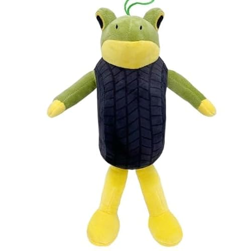 PyrrlicToy Plüsch Kuscheltier, Reifen Frosch Stuffed Animal Doll, Cartoon Plush Soft Doll, Horror Games Plush, Kinder Plüsch Spielzeug-30cm von PyrrlicToy