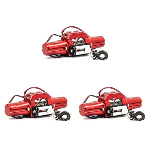 Pyugxab 3X Doppelmotor Metall Simulierte Seilwinde für 1/10 RC Crawler Car D90 Axial SCX10 TRX4 KM2 Teile Zubehör Pyugxab 3X Doppelmotor Metall Simulierte Seilwinde für 1/10 RC Crawler Car D90 Axial SCX10 TRX4 KM2 Teile Zubehör von Pyugxab