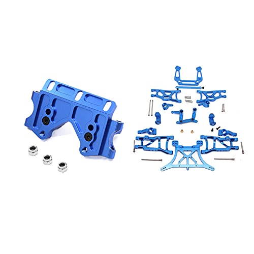 Pyugxab Frontschott-Upgrade-Teile mit Fahrwerksarm, C-Sitz, Hinterachsschenkel, Teile-Kit für 1/10 2WD Slash Pyugxab Frontschott-Upgrade-Teile mit Fahrwerksarm, C-Sitz, Hinterachsschenkel, Teile-Kit für 1/10 2WD Slash von Pyugxab