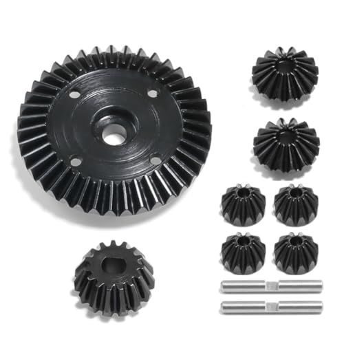 Pyugxab XV02 TT02 TT02B 45-Gauge-Stahl-Komplettsatz aus Differentialgetriebe + Hauptgetriebe-Set, Stahlgetriebe (C) von Pyugxab