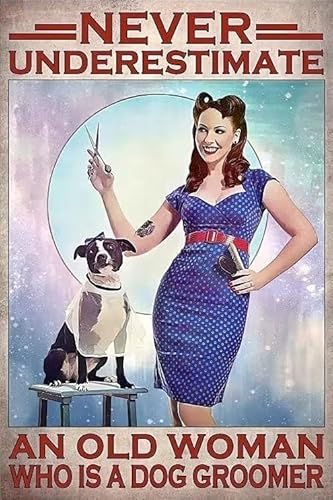 Frauen- und Hundefriseur 1000 Teile Holzpuzzle für Erwachsene Familie Ältere Menschen Unterschätzen Sie niemals eine alte Frau, die ein Hundefriseur ist, Puzzlespiel für Familie Kunst Dekorationen Frauen- und Hundefriseur 1000 Teile Holzpuzzle für Erwachsene Familie Ältere Menschen Unterschätzen Sie niemals eine alte Frau, die ein Hundefriseur ist, Puzzlespiel für Familie Kunst Dekorationen von Pzecaru