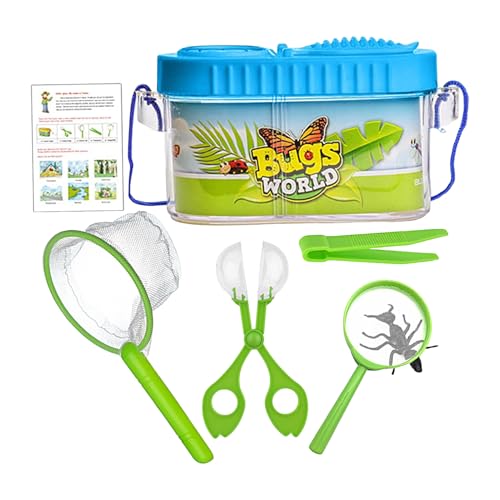Fly Catcher for Kids, Fly Collection, PP Transparent Cage with Viewer and Magnifier, Educational Tool for Camping, Backyard, Outdoor, Beach, Classroom, Homeschool Activity, 8x7x15 cm Fly Catcher for Kids, Fly Collection, PP Transparent Cage with Viewer and Magnifier, Educational Tool for Camping, Backyard, Outdoor, Beach, Classroom, Homeschool Activity, 8x7x15 cm von Pzuryhg