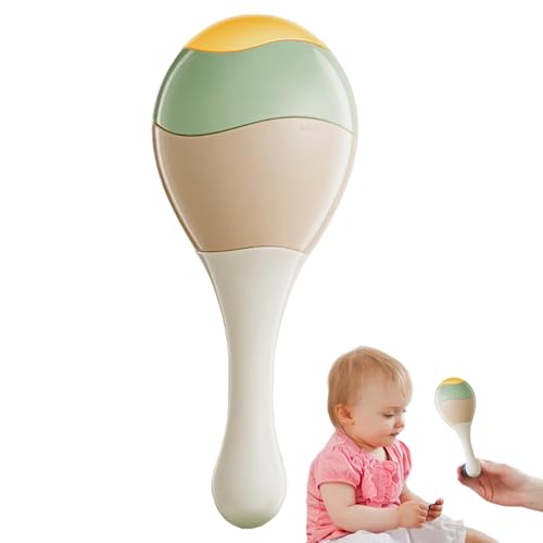 Handheld Rattle Toy, Musical Hand Drum Shaker, Durable ABS Material, Enhances Visual Tracking & Auditory Skills, Ideal for Early Education, Soothing Play, 16.5cm X 7.5cm Handheld Rattle Toy, Musical Hand Drum Shaker, Durable ABS Material, Enhances Visual Tracking & Auditory Skills, Ideal for Early Education, Soothing Play, 16.5cm X 7.5cm von Pzuryhg