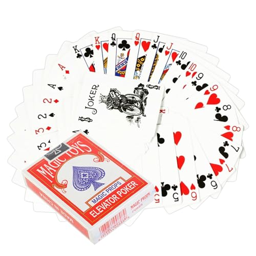 Magische Spielkarten | Interaktives Kartenspiel | Nahmagie Zubehör Für Straßenzauberei Unterricht Vorführungen Partyspaß Bühnenunterhaltung Magische Spielkarten | Interaktives Kartenspiel | Nahmagie Zubehör Für Straßenzauberei Unterricht Vorführungen Partyspaß Bühnenunterhaltung von Pzuryhg