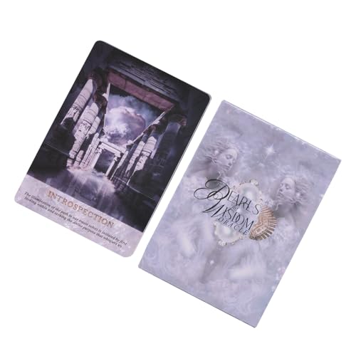 Pzuryhg Angel Oracle Cards, Wisdom Tarot Deck, Messages from The Angelic Realm, Coated Paper, Intuitive Guidance Tool for Spiritual Growth, Beginners, Adults and Women, 4.13x2.95 inches Pzuryhg Angel Oracle Cards, Wisdom Tarot Deck, Messages from The Angelic Realm, Coated Paper, Intuitive Guidance Tool for Spiritual Growth, Beginners, Adults and Women, 4.13x2.95 inches von Pzuryhg
