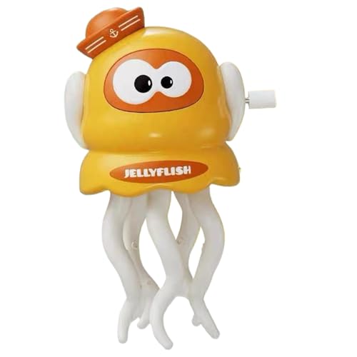 Pzuryhg Octopus Toy, Electric Crawling Octopus, Educational Learning Game, ABS Material, Interactive Clockwork Toy for Bath Time Fun, Birthday, Indoor Play for Boys and Girls, 6.6x6.6x10.2cm von Pzuryhg