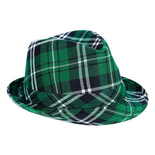 St. Patrick's Day Hut, irischer Urlaubshut, Festival-Kostüm-Zubehör, -Party-Kappe, keltischer Karneval, Foto-Requisite, Zeitfeier-Ausrüstung, Größe, Grün, 1 Stück, 28 x 11 cm, passend für die St. Patrick's Day Hut, irischer Urlaubshut, Festival-Kostüm-Zubehör, -Party-Kappe, keltischer Karneval, Foto-Requisite, Zeitfeier-Ausrüstung, Größe, Grün, 1 Stück, 28 x 11 cm, passend für die von Pzuryhg