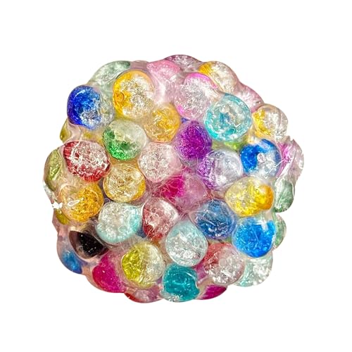Stress Ball, Portable Squeeze Balls, Small Sensory Fidget Squeeze Toy, Funny Sound Experience, Sounding Stress Relief Pinching Tool for Kids, Adults, 2.36x2.36 inches Stress Ball, Portable Squeeze Balls, Small Sensory Fidget Squeeze Toy, Funny Sound Experience, Sounding Stress Relief Pinching Tool for Kids, Adults, 2.36x2.36 inches von Pzuryhg