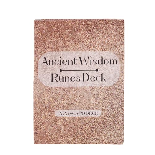 Tarot Card Deck - Brettspielkarten für das Glückszählen & Party Fun | Ursprüngliche englische Version mit kompliziertem Design, exquisites tragbares Spielset, spirituelle Symbolik für Reisegeschenk -H von Pzuryhg