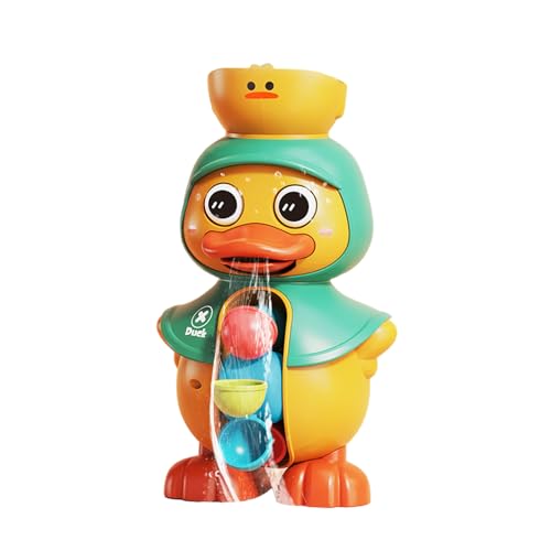 Toddler Bath Toy, Rotatable Waterwheel Duck, Interactive Shower Toy, Strong Suction Cups, Ideal for Bathtubs, Showers, Swimming Pools, and Water Parks Toddler Bath Toy, Rotatable Waterwheel Duck, Interactive Shower Toy, Strong Suction Cups, Ideal for Bathtubs, Showers, Swimming Pools, and Water Parks von Pzuryhg
