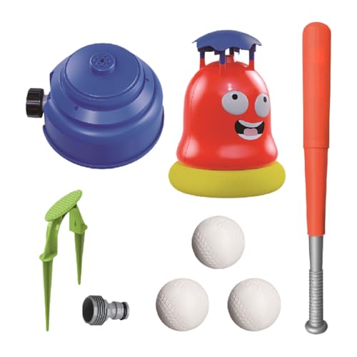 Water Sprinkler Baseball Toy, Kids Hydro Sprinkler, Fun Spray Baseball Game, Adjustable Design, Ideal for Backyard, Lawn, Garden, Beach & Outdoor Sports von Pzuryhg