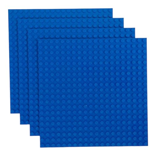 Q-Bricks Classic Bauplatten | 20x20 Noppenanzahl | 16 * 16 cm | Kompatibel mit Meisten Marken | 4 STK. im Set | Farbe: Himmelblau Q-Bricks Classic Bauplatten | 20x20 Noppenanzahl | 16 * 16 cm | Kompatibel mit Meisten Marken | 4 STK. im Set | Farbe: Himmelblau von Q-Bricks