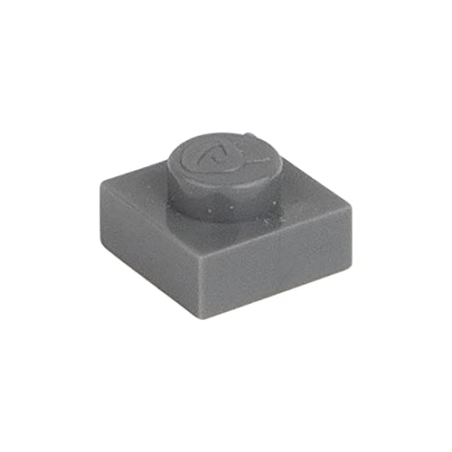 Q-Bricks Bag 1.000 Pz. Plates 1X1 Dusty Grey 851 von Q-Bricks