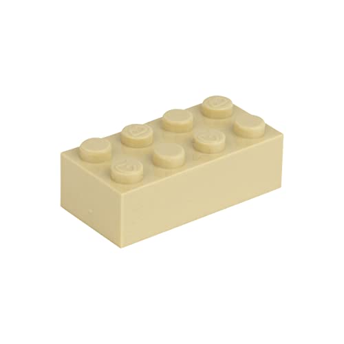 Q-Bricks Beutel 1000Stck. Bausteine 2x4 Elfenbein 094 von Q-Bricks