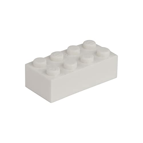 Q-Bricks Beutel 1000Stck. Bausteine 2x4 Reinweiss 713 von Q-Bricks