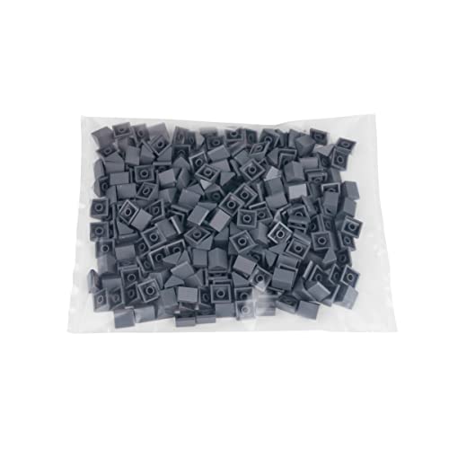 Q-Bricks Beutel 250 STK. End Dachsteine 2X2/ 45° Staubgrau 851 von Q-Bricks